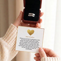 Just Breathe ring