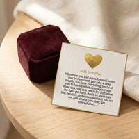 Just Breathe ring