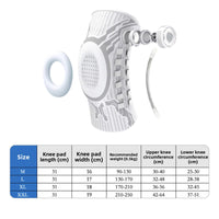Adjustable Knob-Type Sports Knee Brace with Silicone Grip